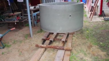 Beton öğesi el ile taşıma