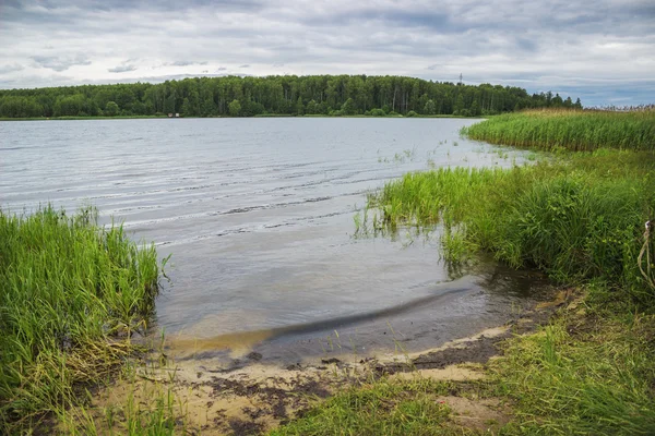 Řeka Bay. Centrální Rusko — Stock fotografie