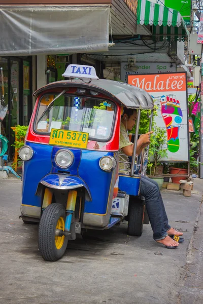 在泰国的传统摩托出租车 — 图库照片
