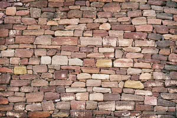 Поверхность стен древних руин — стоковое фото