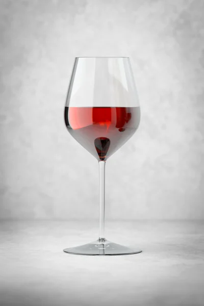 Bicchiere con vino rosso — Foto Stock