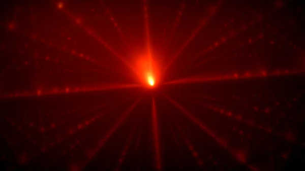 Laser rosso brillante — Foto Stock