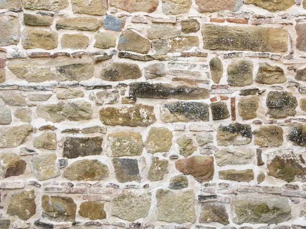 Rode zand stenen muur — Stockfoto