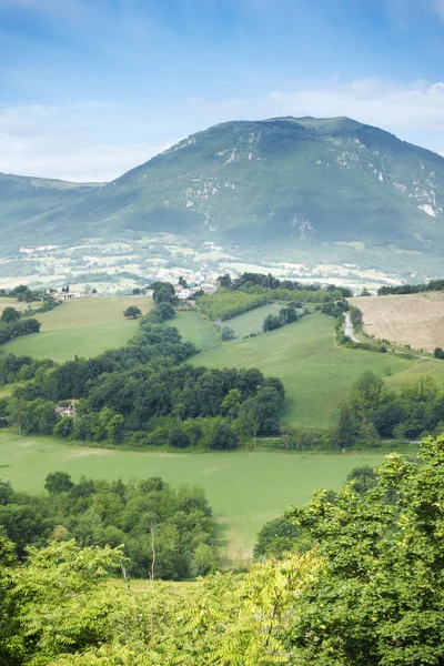 Panoramic landscape of Marche — Stock Photo, Image