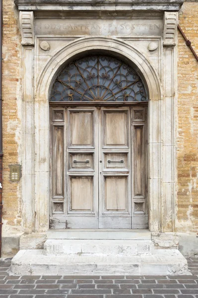 Italian entrance door — Stock Photo, Image