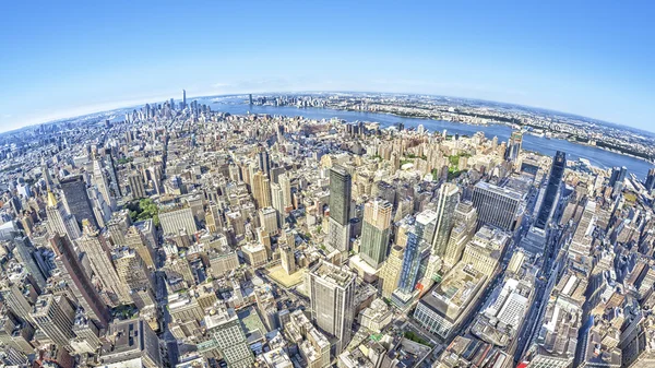 Uitzicht op New York Manhattan — Stockfoto