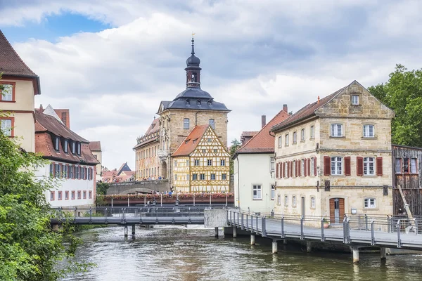 Het oude stadhuis in Bamberg — Stockfoto