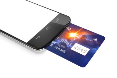Smartphone ve bir kredi kartı