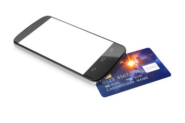 Smartphone ve bir kredi kartı