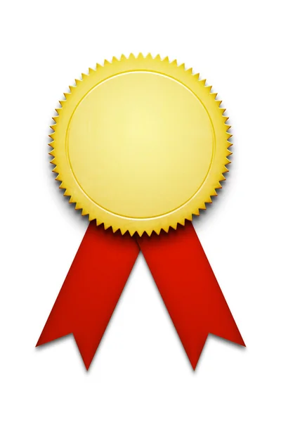 Badge nastro premio vuoto — Foto Stock