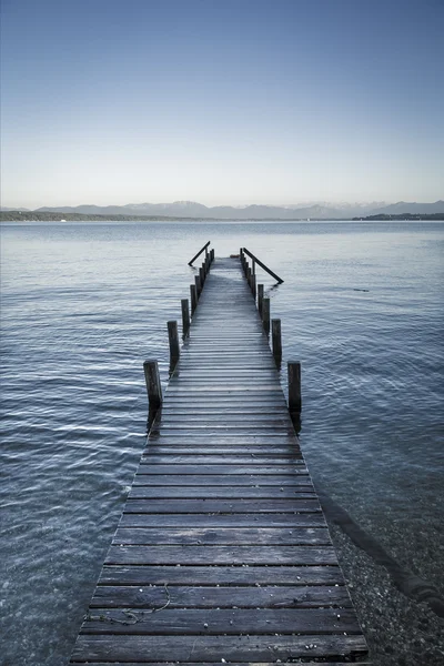 Lago Starnberg perto de Tutzing — Fotografia de Stock