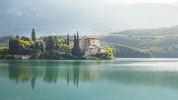 Castel Toblino di Italia — Stok Foto