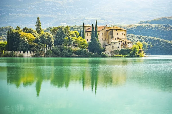 Castel Toblino İtalya — Stok fotoğraf