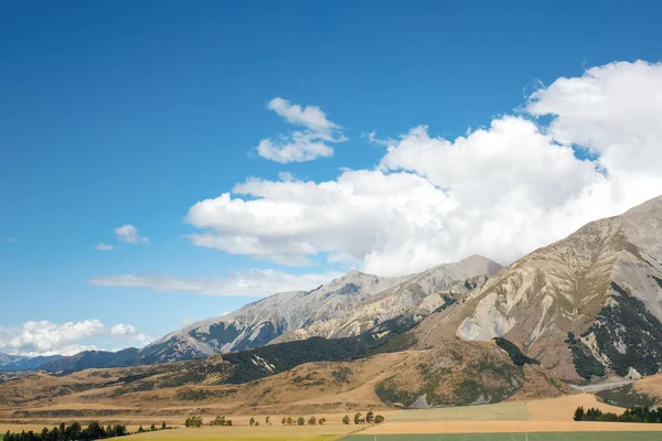 Una Imagen Paisaje Castle Hill Nueva Zelanda — Foto de Stock