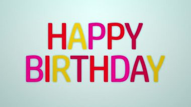 Kanayan renklerle mutlu yıllar.