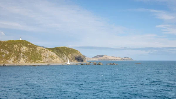 Image Cook Strait New Zealand Lighthouses — Stock Photo, Image