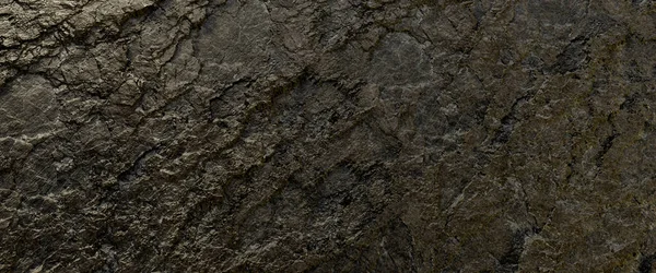きらめくぬれた岩の表面の背景テクスチャ 3Dイラスト — ストック写真