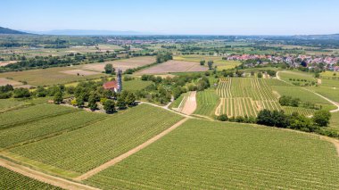 Nimburg Breisgau Almanya 'sındaki Bergkirche' nin bir görüntüsü