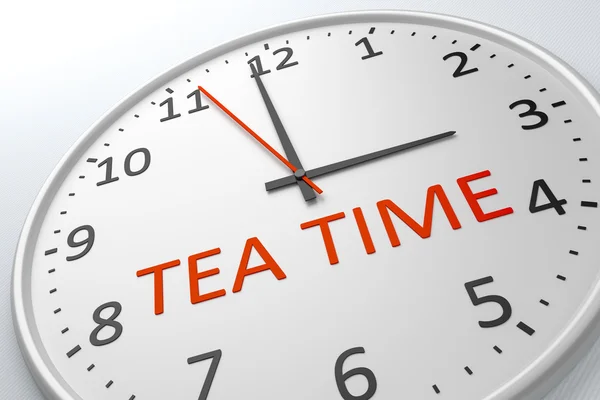 Hora del té — Foto de Stock