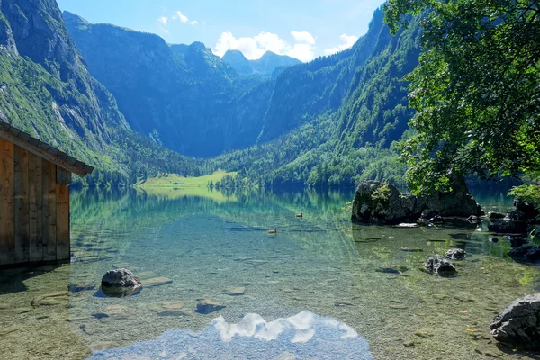 Obersee Mnichov Německo — Stock fotografie