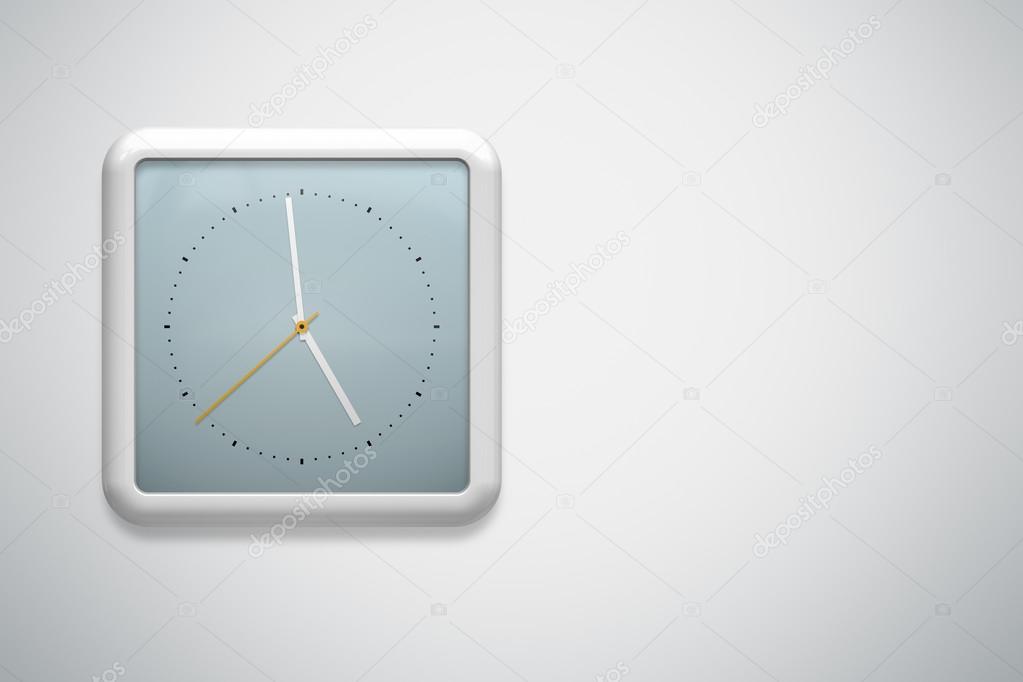 Clock at the wall — Stock Photo © magann 54003095