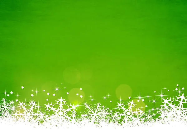 Zielone tło Boże Narodzenie — Zdjęcie stockowe