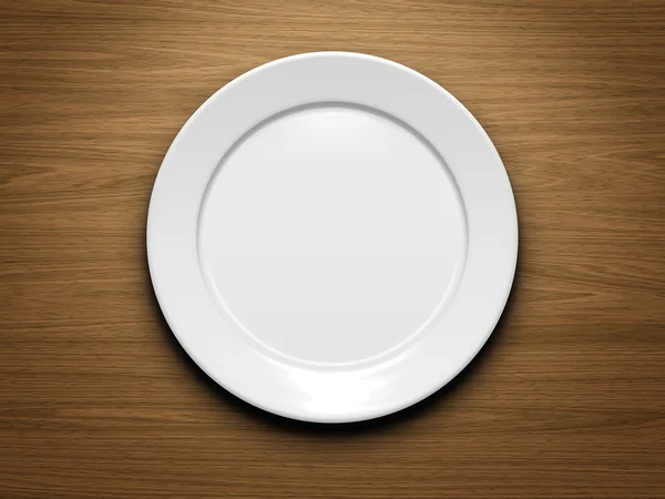 Empty plate — Stock Photo, Image