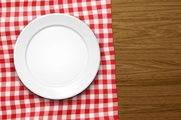 Empty plate — Stock Photo, Image