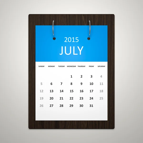 Kalender planering — Stockfoto