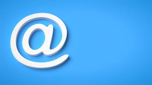 Email segno — Foto Stock