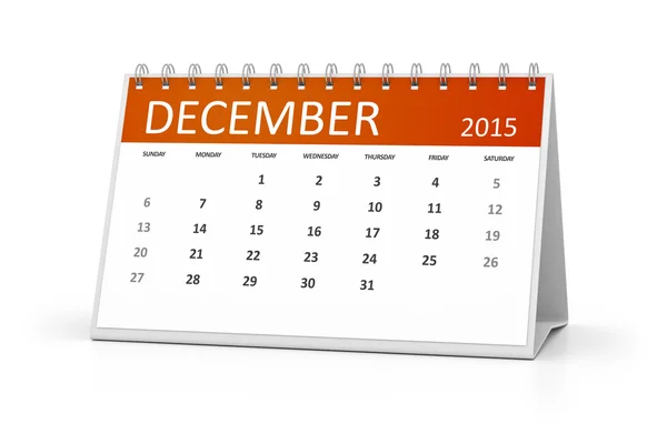 Tabella Calendario — Foto Stock
