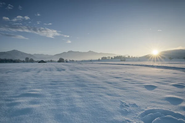 Winter landschap — Stockfoto