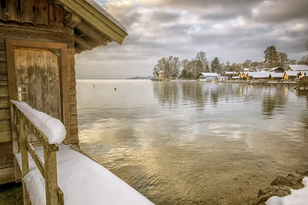 Tutzinger Winter — Stockfoto