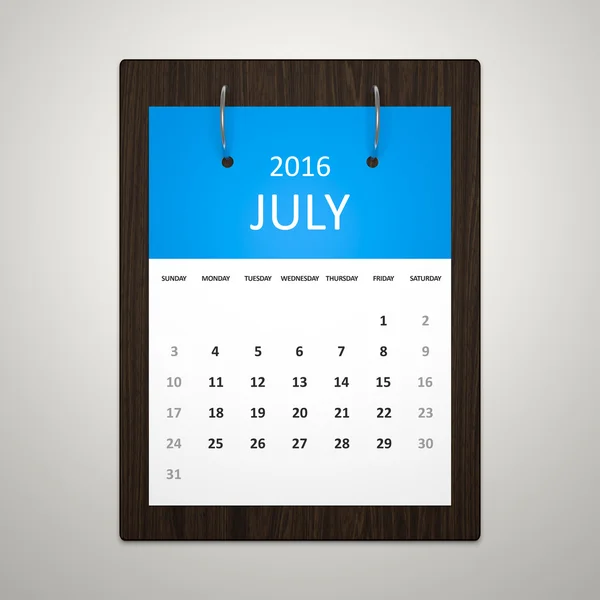 Calendario per la pianificazione degli eventi — Foto Stock