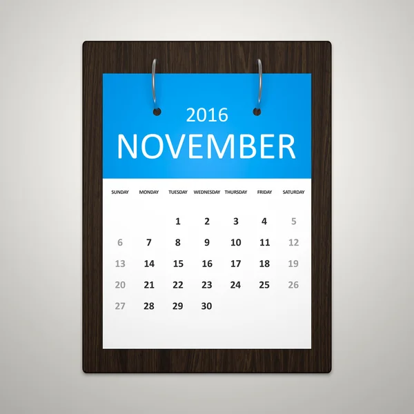 Calendario per la pianificazione degli eventi — Foto Stock