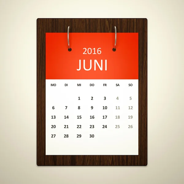 Kalender för planering — Stockfoto