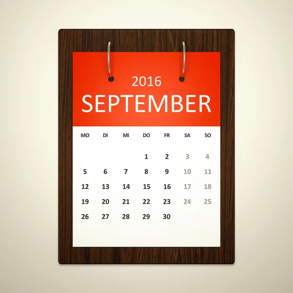 Calendario para la planificación de eventos —  Fotos de Stock