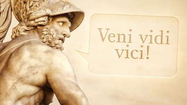 Menelaus statue with text clipart