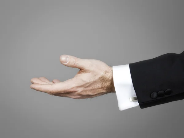 Businessmans hand — Stockfoto