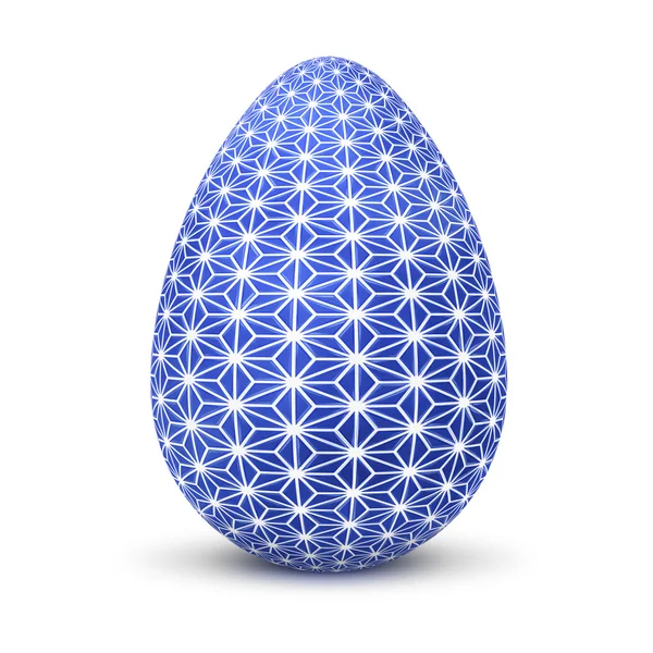 Modré vajíčko — Stock fotografie