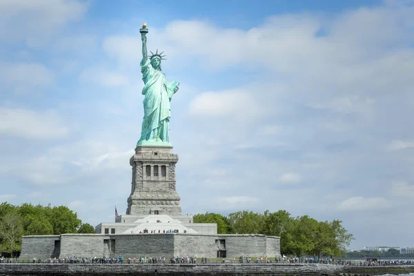 รูปปั้นเสรีภาพในนิวยอร์ก — ภาพถ่ายสต็อก