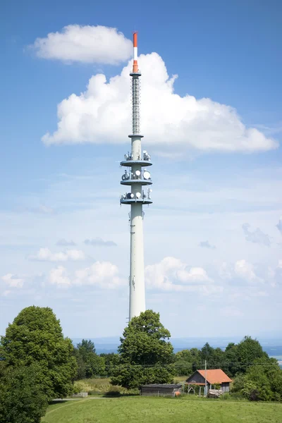 Radio tower Hoher Peissenberg — Stock Photo, Image