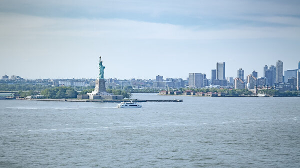 An image of the Statue of Liberty in New York