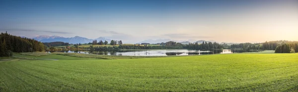 Краєвид озера в Баварії, — стокове фото