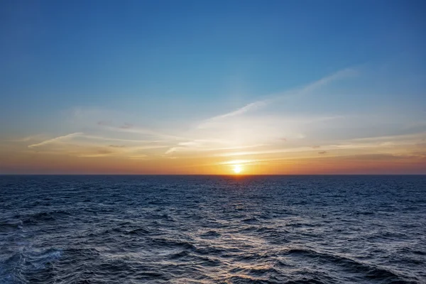 Puesta de sol atlántica — Foto de Stock