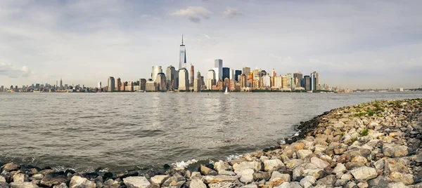 Panoramisch uitzicht van New York — Stockfoto