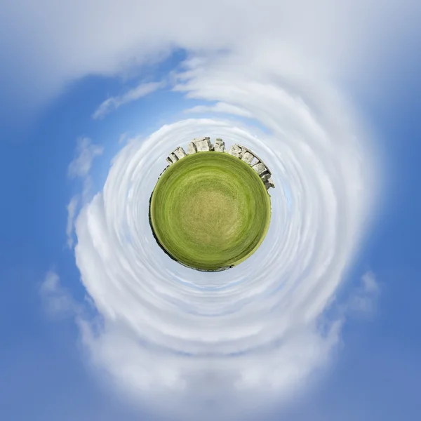 Μικροσκοπικό πλανήτη Στόουνχεντζ — Φωτογραφία Αρχείου