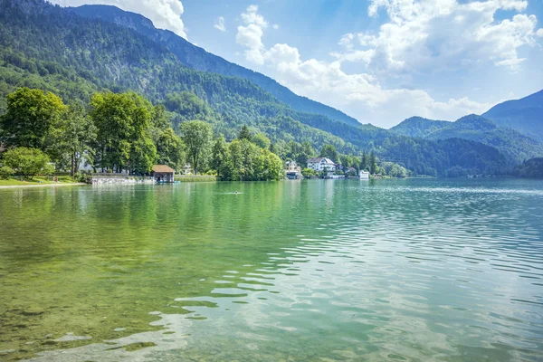 Pittoresk utsikt över vackra Kochelsee — Stockfoto