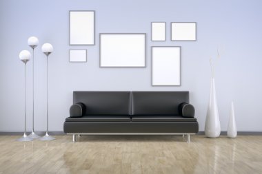 Blue room-sofa