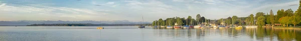 Schilderachtige panorama van Starnberg Lake — Stockfoto